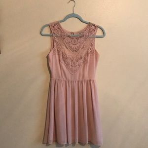 Dusty pink Charlotte Russe dress